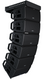 6x QSC LA108 8" 2-Way Powered Line Array 1300W + LA108-AF Array Frame Holds Six