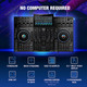 Denon DJ PRIME 4+ 4-Deck DJ Controller WI-FI MUSIC STREAMING With Amazon Music
