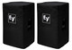 2x Electro-Voice ETX-12P-CVR Padded Cover for ETX-12P 12" Pro Audio Speakers