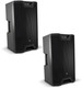 2x LD Systems ICOA 15 A, Powered 15" Coaxial PA Monitor / DJ Loudspeaker 1200W