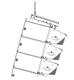 JBL SRX910LA AF Array Frame for SRX910LA, Support For Up To 16 Cabinets