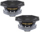 Two B&C 8FCX51 8" coaxial speakers.