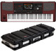 Korg PA1000 61-Key PRO Arranger Light Weight Keyboard + SKB 1SKB-4214W Case
