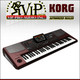 Korg PA1000 61-Key Arranger Light Weight Keyboard + K&M 18820 Black Keyboard Stand