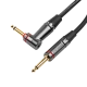 Gator GCWH-INS-20RAQT Headliner Series 20 Foot Strt to RA Quiet Instrument Cable