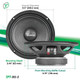 Timpano TPT-M6-8 6.5" COMPACT MID RANGE SPEAKER, 70 WATTS RMS, 8-Ohms (2x Pairs)