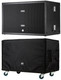 RCF SUB 8006-AS Dual 18" Active High Power Subwoofer 5000W + CVR SUB 8006 Cover