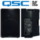 2x QSC CP12 12" 1000W 2-Way Compact Active Monitor PA / DJ Powered Speaker MINT