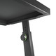Gravity FDJT 01 DJ Desk with Adjustable Loudspeaker and Laptop Trays