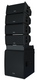 QSC LA108 8" 2-Way Powered Line Array Portable DJ LoudSpeaker 1300W + LA108-Tote