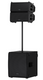 QSC LA108 8" 2-Way Powered Line Array Portable DJ LoudSpeaker 1300W + LA108-Tote