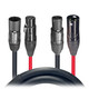 ProX XC-TR112-XLR06 6FT Dual Powerkon & Dual XLR Audio Combo Link Jumper Cable