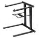 ProX T-LPS600B Foldable and Portable DJ Laptop Stand W/Adjustable Shelf BLACK