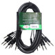 ProX 10ft 8-channel TRS snake cable