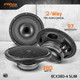 PRV Audio 8CX380-4 SLIM 8" Fullrange Speaker 380W RMS Slim Coaxial Speaker 4-Ohm