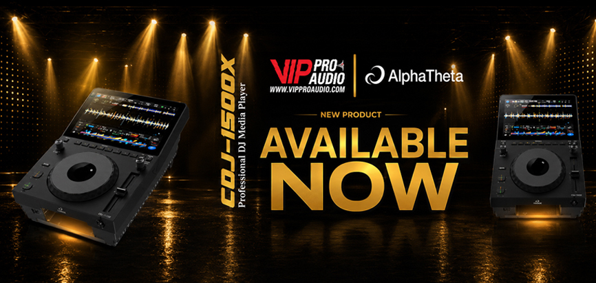 AlphaTheta CDJ-1500X Banner
