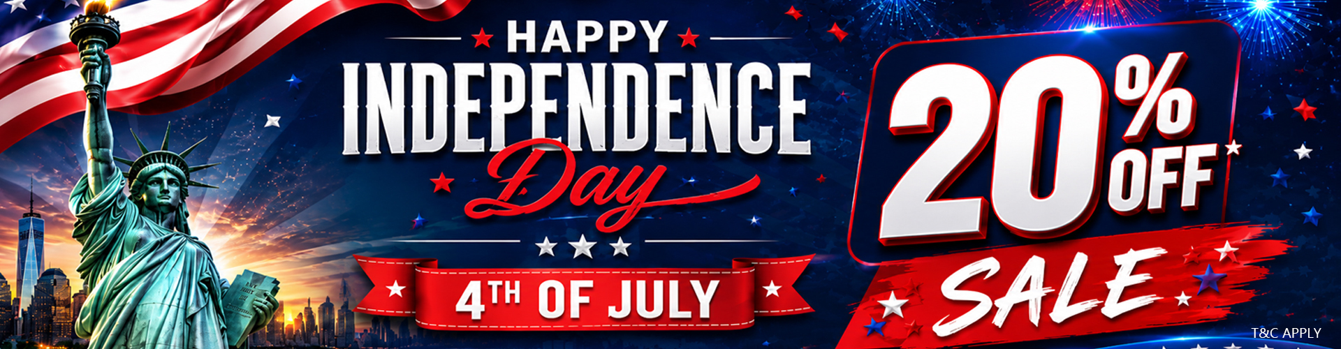 4th of july banner
