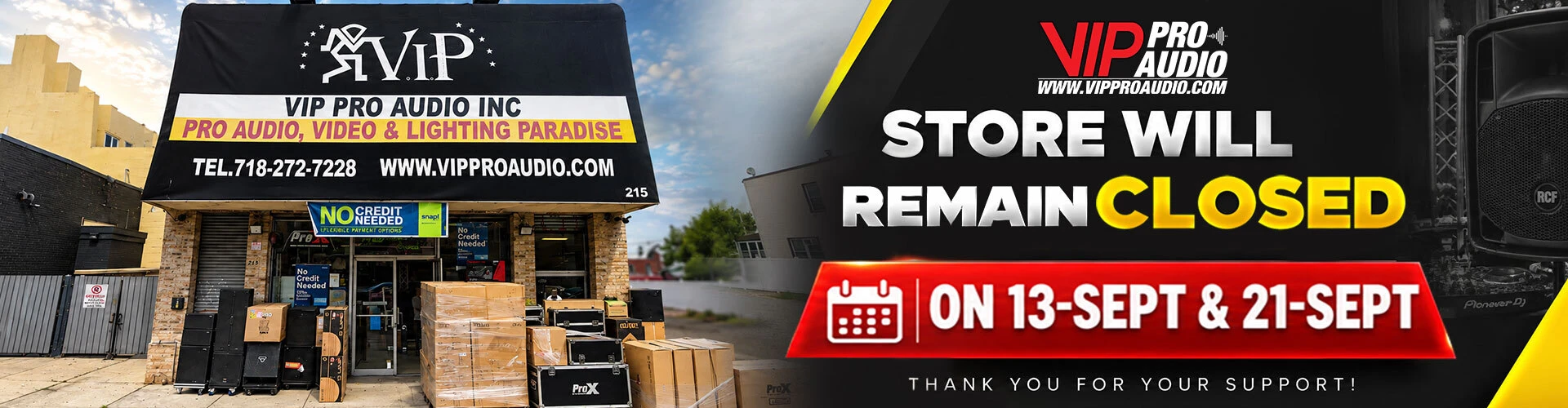 Store will remain  closed