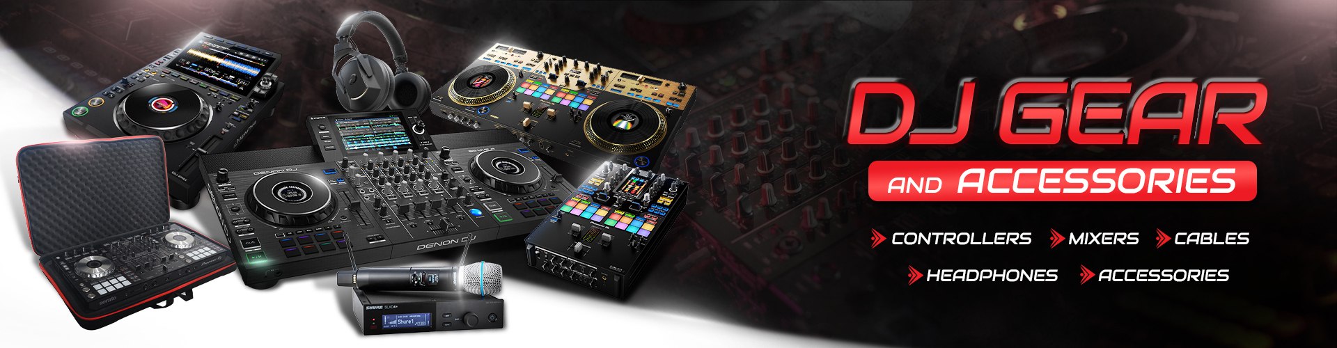 DJ Gear Banner