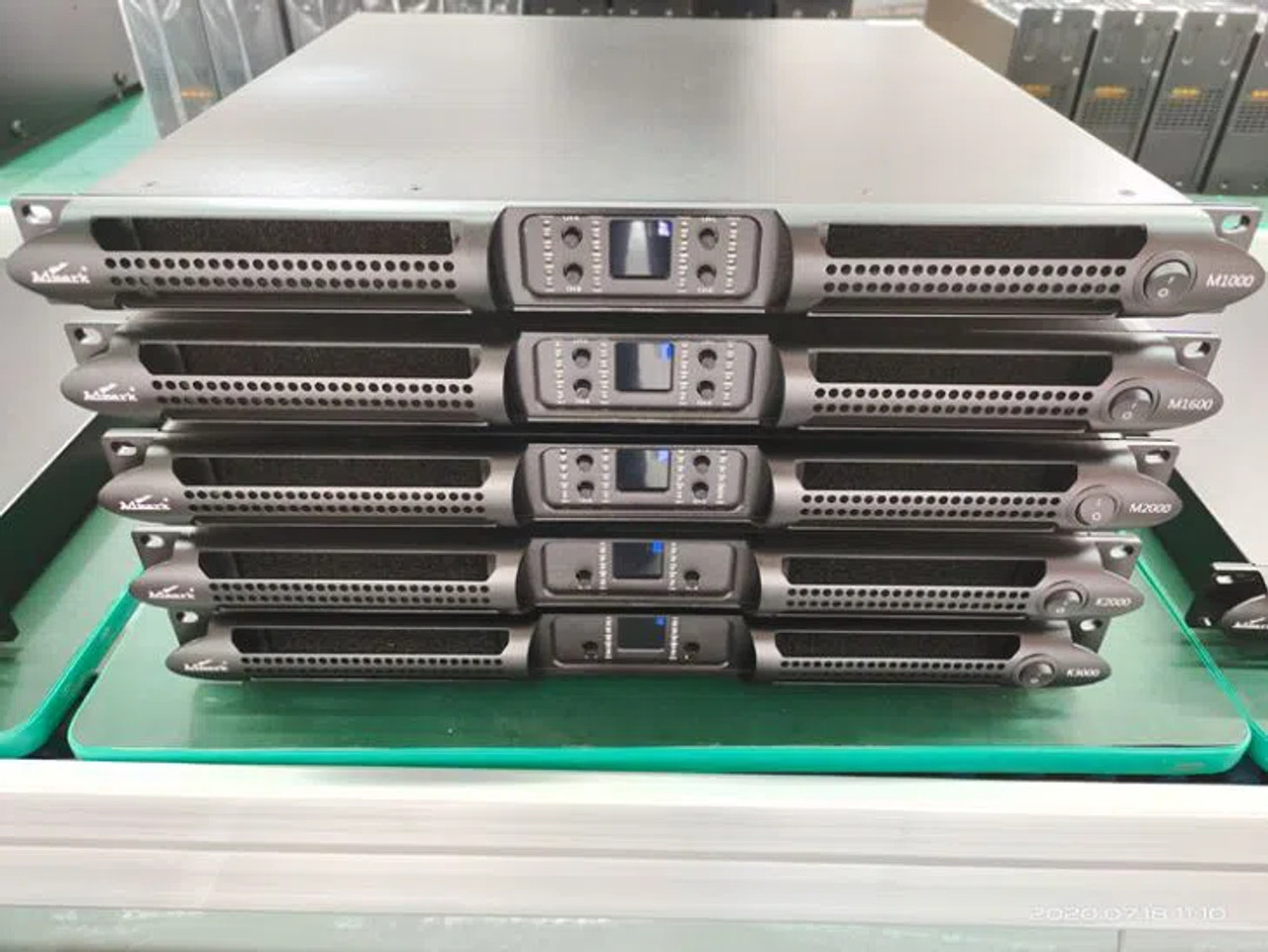 Audio Output Module D Rack ADMARK K30 CLASS-D RACK POWER AMPLIFIER 2-CHANNEL 7140 WATTS @ 2-OHM ...