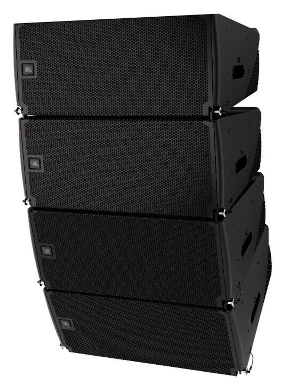 4X JBL SRX910LA DUAL 10INCH POWERED LINE ARRAY ACTIVE LOUDSPEAKER WITH