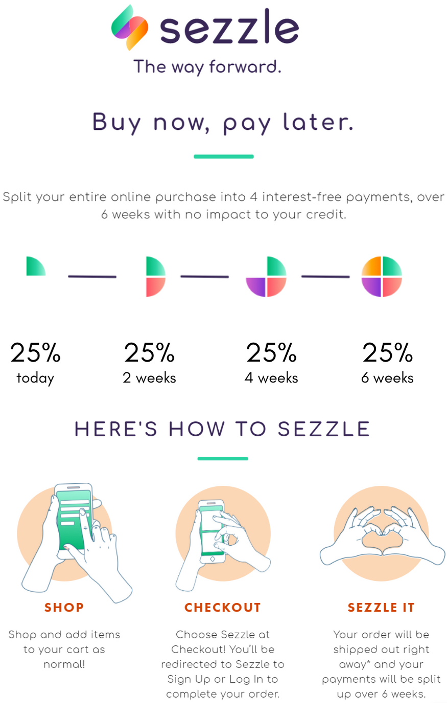 Sezzle Financing