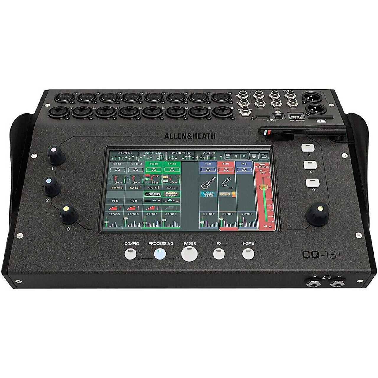 Allen heath cq 18t 18 channel ultracompact 18in 8out digital