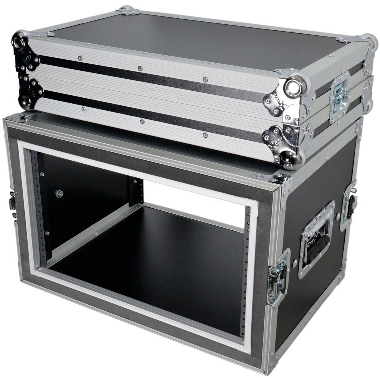 Audio Rack Rails ProX T-6RSP14 6U 6U Vertical Shockproof Effects Rack 14