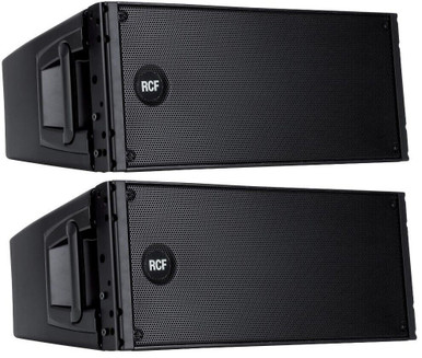 2x RCF HDL 20-A ACTIVE LINE ARRAY 1400 Watts with Two Powerful 10" DJ ...
