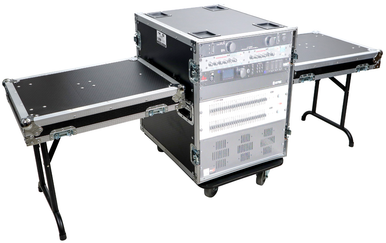 14u Rack System ProX T-14RSS24 14U Space Amp Rack Mount ATA Flight Case, 24 Inch Depth ...