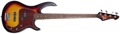 Peavey ピーヴィー Milestone マイルストーン 4弦エレキベース Peavey Milestone Vintage Burst 4 String Bass Guitar, Maple neck
