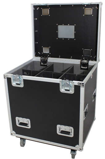 ProX XS-UTL243036WMK2 Truck Storage Road Case with Dividers Tray & 4 ...