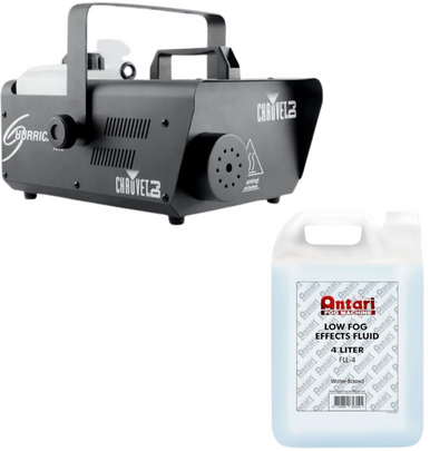 4 X Chauvet DJ Hurricane 1600 Compact, Lightweight, High Output Fog Machine With Dmx Control