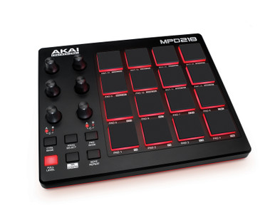 Akai MPD218 Professional MIDI-over-USB Pad Controller w/ Ableton