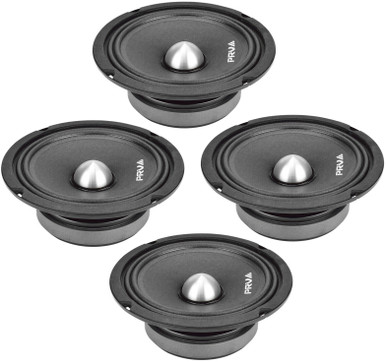 4x PRV 6MB200 V2 6 MID-BASS 200W Car Audio LOUDSPEAKER 8-Ohm 6MB200V2