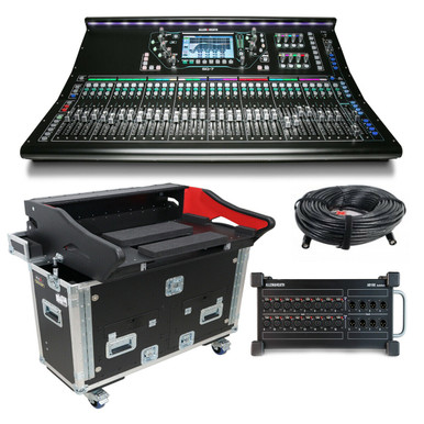 Allen & Heath SQ-7 48-Channel Digital Mixer W/ AB168, ProX XZF