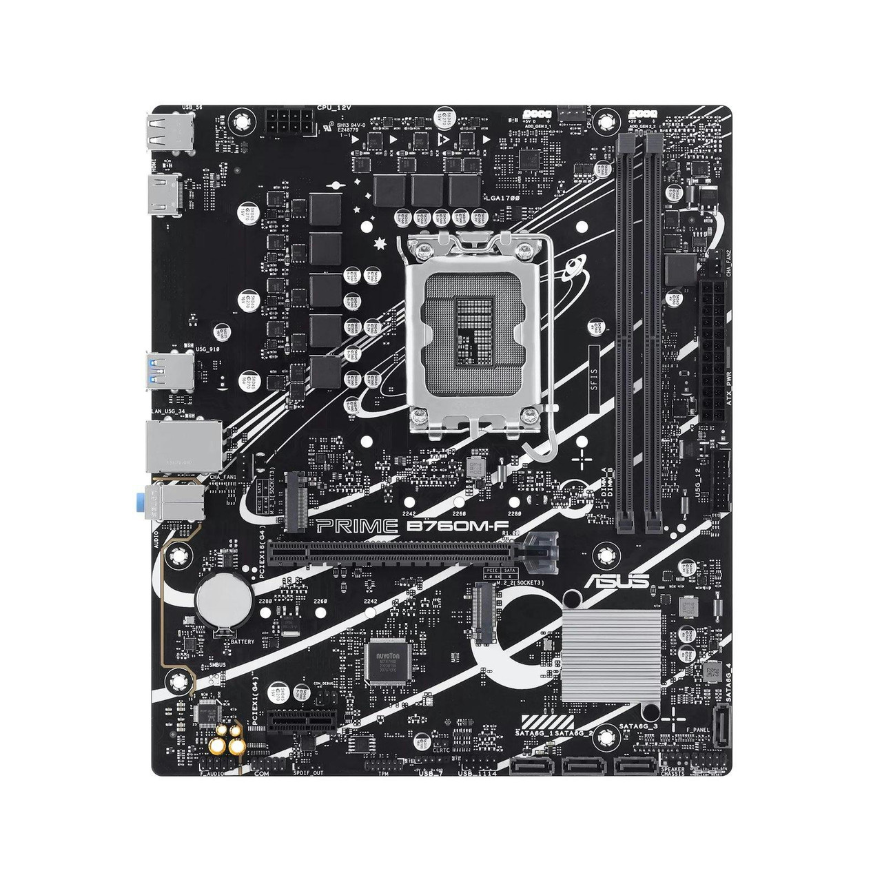 PRIME B760M-F LGA1700 micro ATX placa base