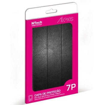 Funda de piel sintética para tablets RX3DC y RX3DC3G - Negro