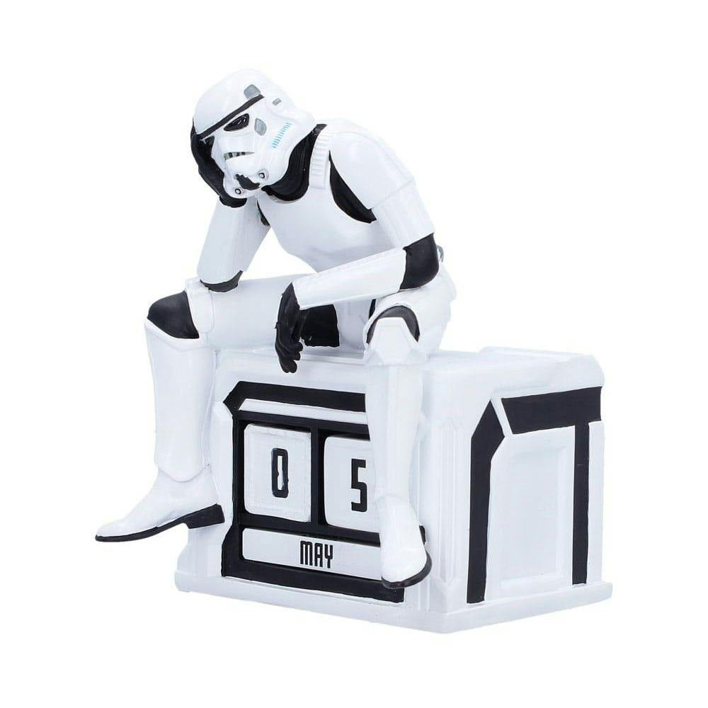 Calendario Perpetuo Stormtrooper en Polyresina 14 cm