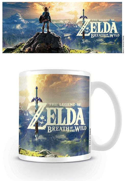 Taza Breath of the Wild Sunset de cerámica