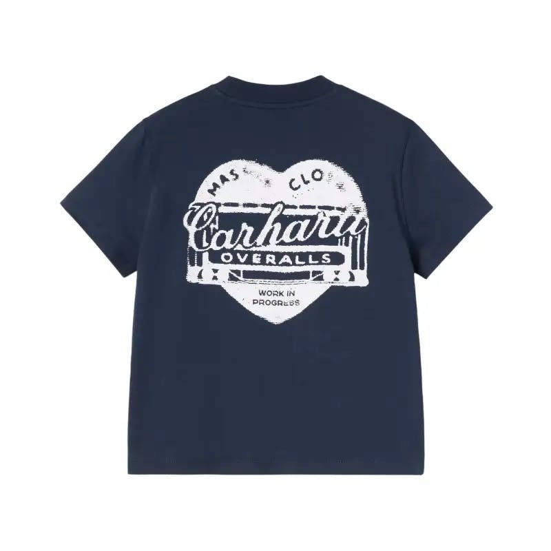 Camiseta Garble algodón - azul