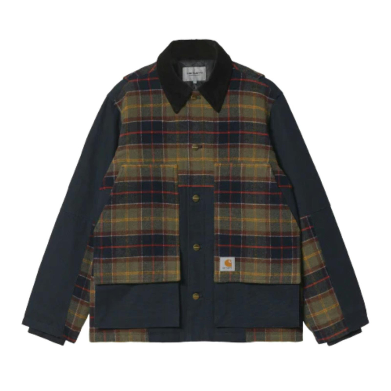 Chaqueta Highland de algodón azul