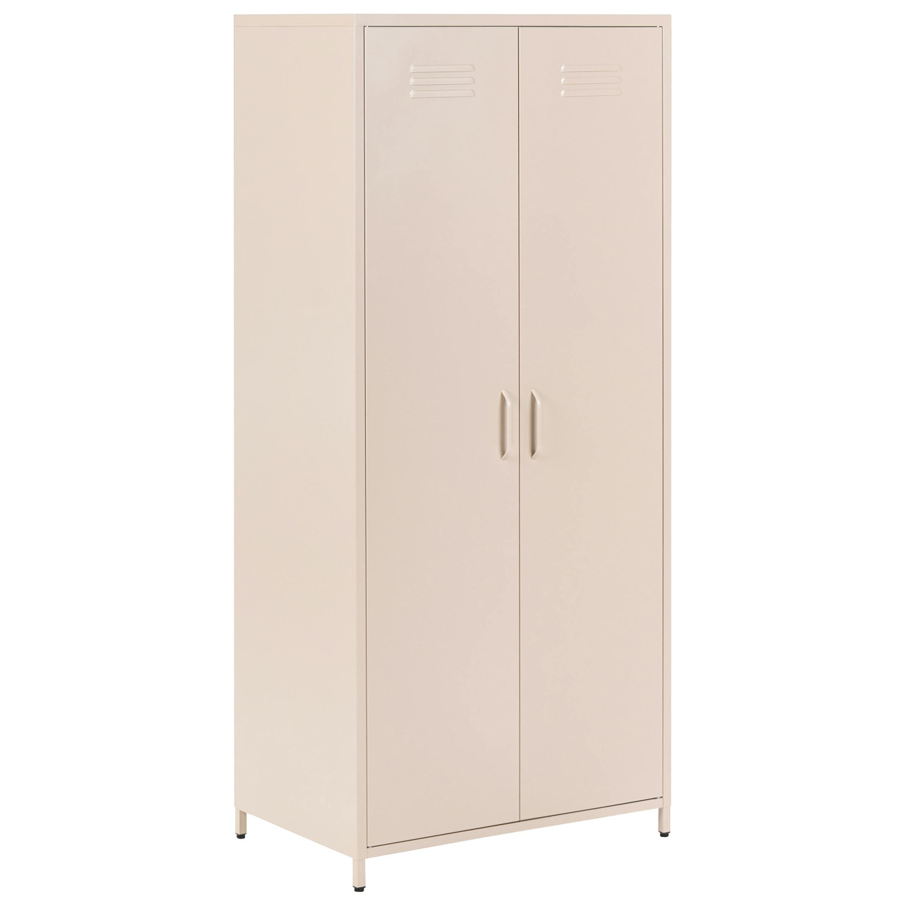 Varna steel office cabinet cream