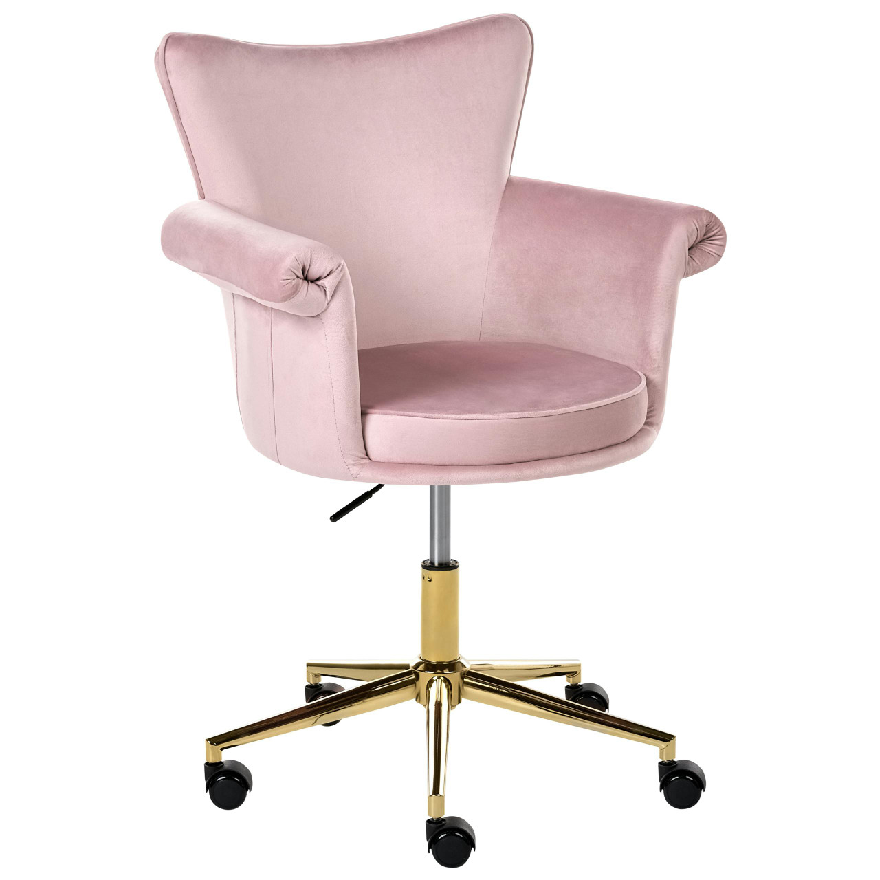 Silla de oficina Velencia en terciopelo