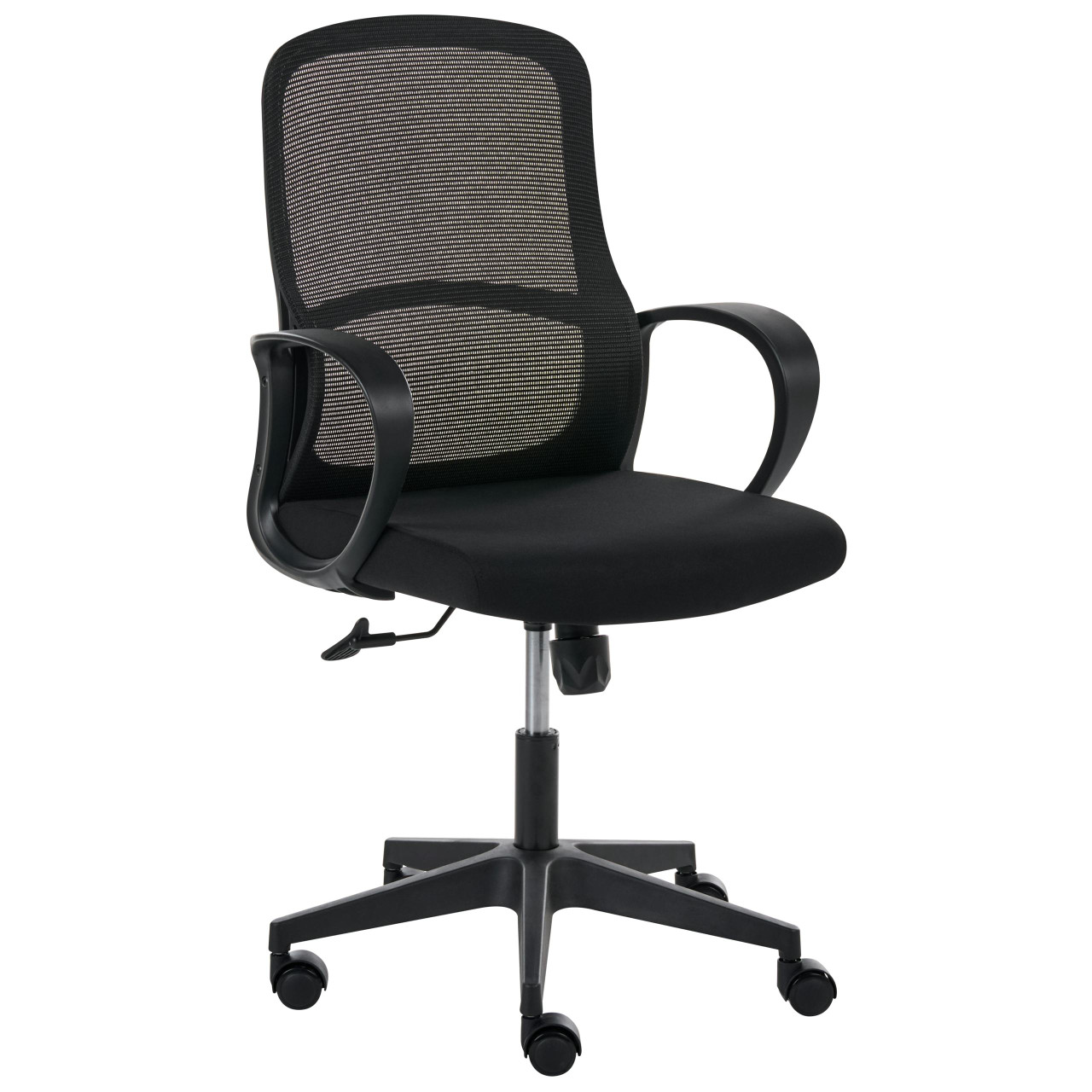 Silla de oficina Senta malla y tejido, base metálica