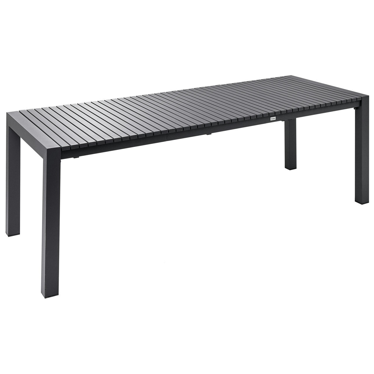 Mesa de jardín extensible ARDESIO en aluminio con recubrimiento en polvo