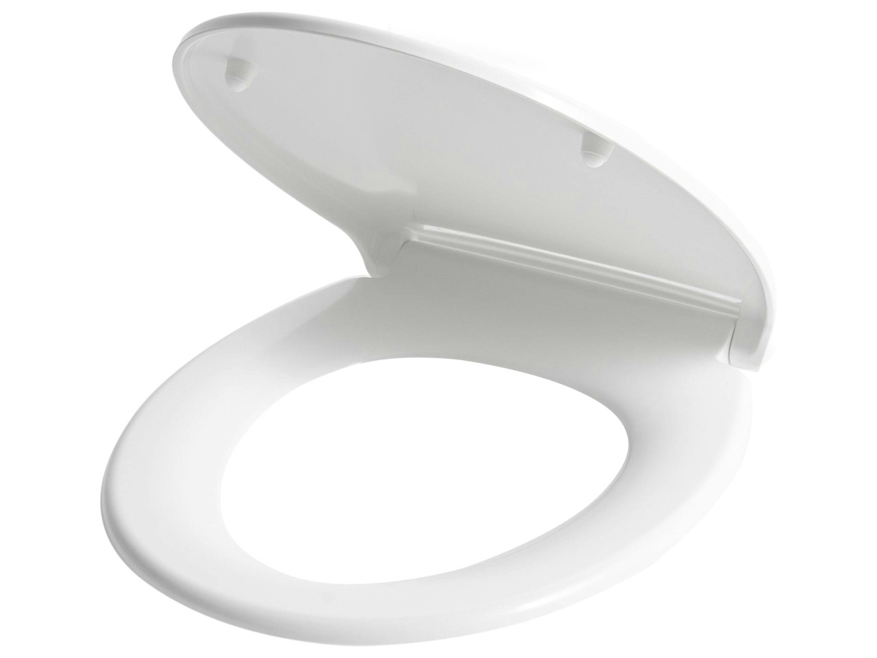 Tampa de sanita PAPURI Fecho suave Duroplast Branco