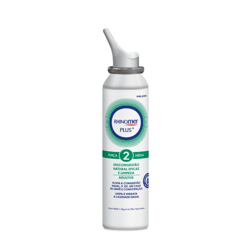 Spray nasal Rhinomer Plus+ Fuerza 2 (agua de mar) 200 ml