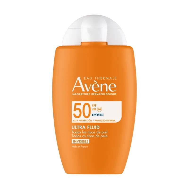 Ultra Fluido Invisible SPF50 Protector Solar para Piel Sensible