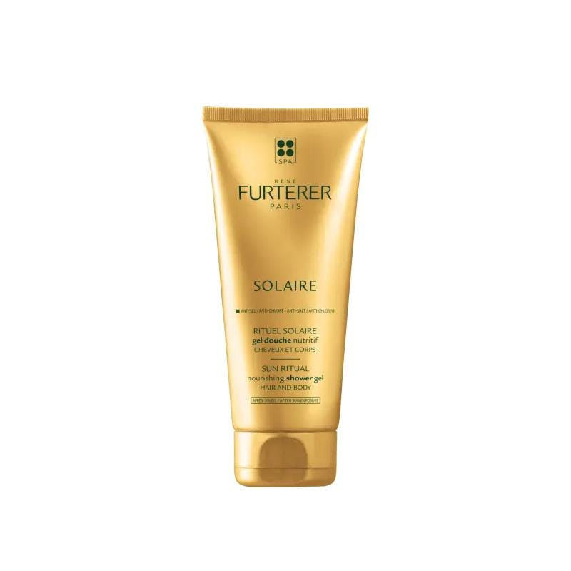 Gel de ducha Solaire para cuerpo y cabello, aroma jazmín y tiaré 200 ml